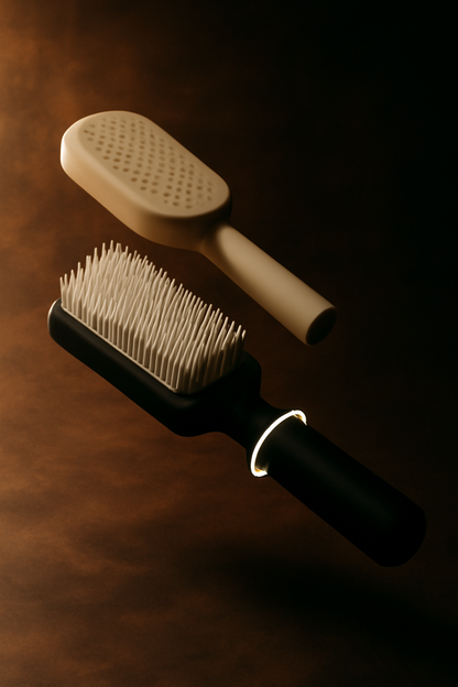 Retractable Self Clean Brush